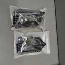 3 x ID Badge Holder with Lanyard, Lanyards for Id Badges Reel Retractable Heavy Duty Removable Name Tag Holder, American Flag Lanyard for ID, Nurse Teacher Office Gifts