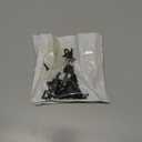 2 x Small Parts 18-8 Stainless Steel Machine Screw, Black Oxide Finish, Pan Head, Phillips Drive, Meets ASME B18.6.3, 1/2" Length, Fully Threaded, #4-40 UNC Threads (Pack of 100)