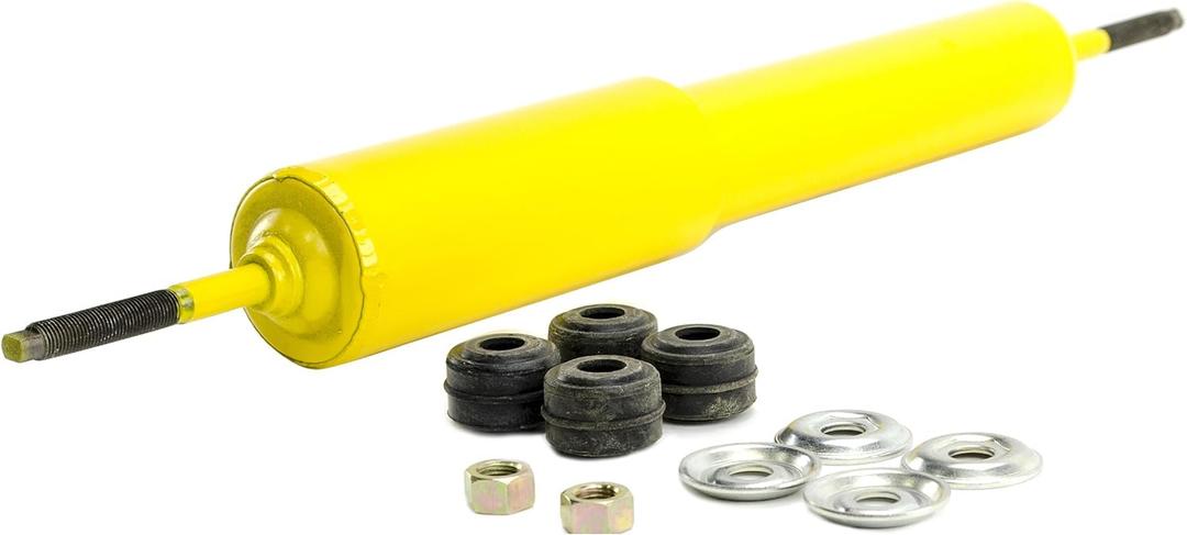 Lippert Replacement Heavy-Duty Shock for RV Trailer Suspension System, Yellow, Measures 8-5/8" Compressed, 13-1/2" Extended, Bolt-On, One Per Package - 283280