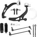 labwork 10pc Steering Front Lower Control Arms Replacement for Ford Explorer 2011-2017