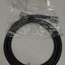 Shower Hose 59-Inch Extra Long Shower Hose-Replacement-PVC Encapsulated Stainless Steel Core,Rust-Resistant &No Teflon Tape Needed,Flexible&Kink-Resistant for Handheld Shower Heads Pets,RV Black