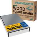 Bunkie Board Queen Size,Reinforced Wood Bed Boards for Under Mattress