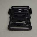 HOTO 40-Piece Tool Kit, Household Essentials tool set w/Smart Electric Screwdriver (LED, 3 Torque) + 14 Tools & 26 Accessories | Pro-Grade Compact Organizer for Home, Dorm Repairs, DIY