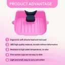 Portable Shampoo Basin for Kids, Baby, Children,Tear Free Hair Washing Basin Tray at Home (Pink)