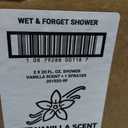 WET & FORGET Shower Ultra Cleaner Mist Vanilla Scent No-Scrub Weekly Bathroom Spray for Fiberglass, Tile, Glass, Grout & More, 1 Spray and 1 Refill, 20oz each