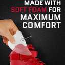 2 x FORCEFIELD Shoe Crease Preventer - Foam Crease Protector for Shoes & Boots - Fits Inside Toe Box, Prevents Creasing - Adhesive Strips for Secure Fit - Fits Kids Size 4-7, Womens 5-12, Mens 8+ (Medium)