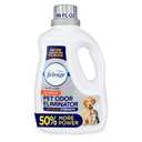 Febreze Laundry Detergent Additive for Pet Supplies, Maximum Strength In Wash Pet Odor Eliminator, Designed to Remove Tough Odors in Fabrics and Clothing in a Single Wash, Fresh Scent, 98 fl oz