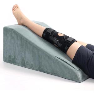 Leg Elevation Pillows for After Surgery, Memory Foam Knee Pillow for Knee Replacement Surgery, Leg Pillow Surgery Recovery Equipment for Sciatica Lower Back Hip Ankles