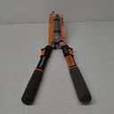 Fiskars Power-Lever Hedge Shears - 25"-33" Extendable Handle - Plant Cutting Scissors - Yard and Garden Tools - Orange/Black