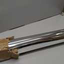 Double Sided Silver Mirror Carpet Aisle Runner Decorative Runner Rug for Weddings, Birthday, Prom, Glam Party (Silver, 3.3' x 66')