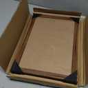 8x12 Picture Frame Rustic Brown, Distressed 12x8 Picture Frame, Pic Hanging Poster Frame, 8 by 12 Gallery Family Portrait Wall Photo Frame Horizontal and Vertical Display for Wall Hanging/Tabletop