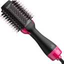 Hair Dryer Blow Dryer Brush in One 4 in 1 Styling Tools Hair Dryer and Styler Volumizer, Hot Air Brush for Drying, Straightening, Curling Pink 05