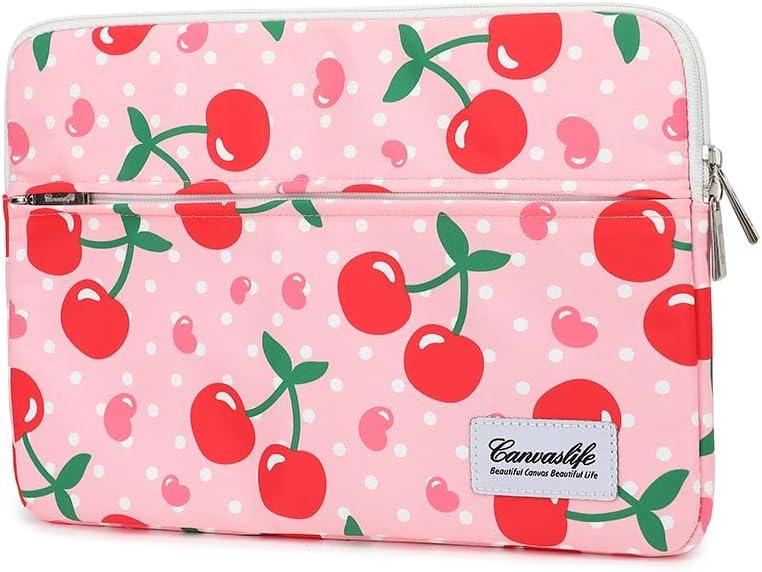 Canvaslife Laptop Sleeve 15 Inch 15 Case and 15.6 Laptop Bag (Cherry)