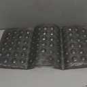 Yimobra Shower Bathtub Mat Non Slip, 21x21 Inch, Soft Square Bath for Tub with Suction Cups and Drain Holes, Stall Floor Mats Bathroom, Machine Washable, Bathroom Accessories, Clear Gray