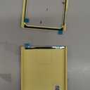 Samsung Galaxy Z Flip 7 FE, Flip 6 Kindsuit Phone Case, Protective Cover with Leather-Like Finish, Hinge Protector, Soft Inner Lining, US Version, Yellow