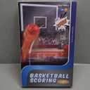 Indoor Basketball Hoop Boys Gifts for Teens Door Room Basketball Hoop Mini Hoop with Scoreboard, 3 Balls and Batteries Basketball Toys for 8 9 10 11 12