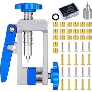 Bike Hydraulic Brake Tool Kit, Hydraulic Brake Hose Cutter 2 in 1 Bicycle Hydraulic Line Cutter Bike Brake Hydraulic Hose Fitting Insert Tool