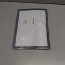 uxcell 2 Pcs Magnetic Sign Holder, 8" x 11.5" Self-Adhesive Magnetic Wall Signs Holder Magnetic Picture Frame Document Holder for Home Office Wall Window Displays, Black