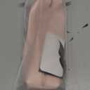 Mr. Pen- PU Leather Pencil Case, Pink, Pencil Case Small Pencil Pouch Aesthetic