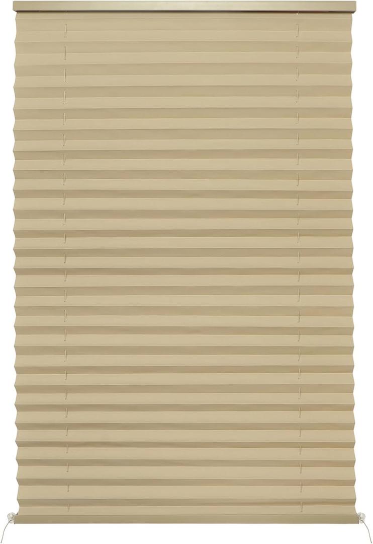 NOVINO RV Blinds for Camper Window,RV Shades Window Pleated Shades,Camper Blinds for Travel Trailer Motor Coach Motorhome-17 W x 24" L
