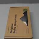 KeaBabies Baby Wrap Carrier - All in 1 Original Baby Carrier Newborn to Toddler Sling, Easy to Wear, Hands Free Bonding, Lightweight, Breathable Infant Wraps (Trendy Black) (One Size (Pack of 1))