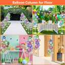 2 Sets of Balloon Stand Kit - 6ft Balloon Stands with Base, Balloon Sticks, Decorations for Party Birthday Wedding Baby Shower Gender Reveal Graduation