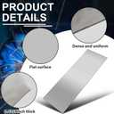 Blulu 1 Pcs 20 Gauge Steel Sheet Metal 36 x 12 Inch 1008 Carbon Cold Rolled Steel Unpolished (Mill) Finish Stock Metal Flat Sheets for DIY Projects Industrial