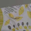 Walrus Round Vinyl Fitted Tablecloth with Flannel Backing Elastic Edge Design Table Cover Waterproof Oil-Proof PVC Table Cloth Stain-Resistant Best for 37"-44" Round (Floral)