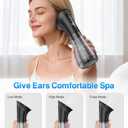 Electric Ear Wax Removal with One-Piece Waste Tank and Smart Display, 3 Targeted Modes, 230ml Detachable Tank, 12 Nozzles -Ear Cleaning Kit IPX7
