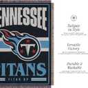 FOCO NFL Team Logo Woven Tapestry - 46" x 60"