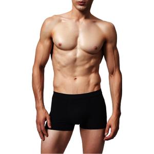 AIRCUTE Washable Urinary Incontinence Underwear for Men, Instant Absorbency, Bladder Leaks Protection Boxer Briefs 60ML(5X-Large) Black