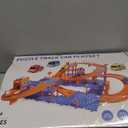 Toddler Toys for 3 4 5 6 Year Old Boys Kids Girls, 96 Pcs Puzzle Track Car Set for Kids Boys Toddlers 3-5 4-6, 4-Tier Puzzle Race Tracks Car Toys Set, Race Track Birthday for Toddlers