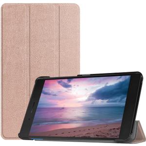 Tablet Cover for Lenovo Tab E8 TB-8304F 8"(2018 Release),Ultra Slim Folio Stand Lightweight Leather Case Cover for Lenovo Tab E8 2018 TB-8304F1 8" (Rose Gold)