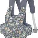 GAGAKU Baby Doll Carrier for Toddlers, Kids Toy Reborn Dolls Carrier for Little Girls, Baby Dolls Accessories - Gray - Leaf