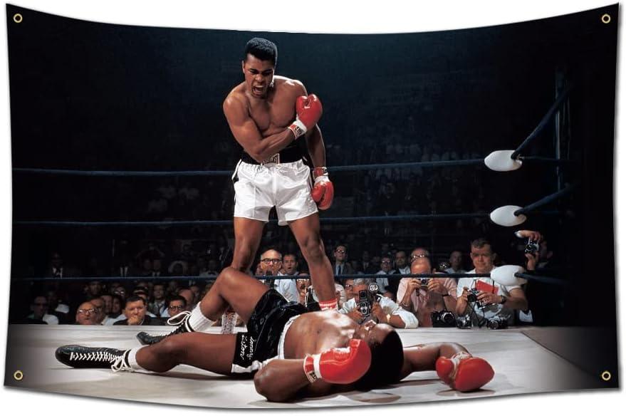 Be the Greatest Flag for Room Guys Gym Wall Decor College Dorm Man Cave 3x5 Feet Flag Banner Cool Gym Motivation Boxing Poster cool flags motivational wall art College Dorm Banner wall decor Men