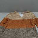 Zeagoo Womens Roll Up Long Sleeve Tops V Neck Shirts Dressy Casual Work Blouses S (Jh398)