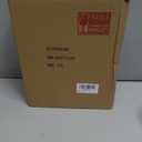 NIKKY HOME Vintage Gold Mantle Clock, Silent Non-Ticking Battery Operated Rustic Table Desk Shelf Clock for Living Room Decor