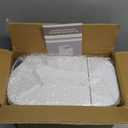 MOPUP Bathroom Trash Can, Automatic Bagging Garbage Can, 3.5 Gallon Slim Smart Small Plastic Trash Bin, Narrow Motion Sensor Trash Can for Bedroom, Office White