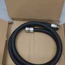 Giraffe Tools Garden Hose 5/8", Custom Length, Heavy Duty, No Kink, Flexible, Rubber Garden Hose, Leakproof Water Hose, 600 Burst PSI, 5ft Male to Female Hose