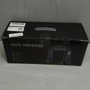 AERLANG Shiatsu Back and Neck Massager, Back Massager Deep Tissue Kneading Neck and Shoulder Massage with Heat, Electric Massage Pillow Fathers Day Gift Ideas from Daughter Son (NOT Cordless) (Black)