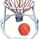 SWIMLINE Pool Basketball Hoop Floating Or Poolside Game With Real Feel Net & Float Foam For Kids & Adults Swimming Splash Super Hoops With Water Basketball Pools Toy Outdoor Summer 9162