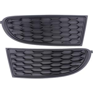 MOTOKU Front Driver and Passenger Side Fog Light Cover Bezel for Dodge Journey 2011-2020
