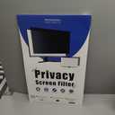 [2-Pack] 21.5 Inch Privacy Screen for Computer Monitor 16:9 Aspect Ratio, Eye Protection Anti Blue Light Glare Shield, 21.5inch Removable Black Blackout Anti Spy Desktop Security Private Filter