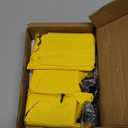 Amazon Basics Sturdy Rounded 5/8 Radius Interior Door Hinges with Included Screws, 3.5" x 3.5", Matte Black, 18-Pack