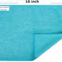 Cleaning Bundle: Comet Lemon Fresh Powder Cleanser with Bleach, 21 oz Bottles, 3 Pack + 2 Microfiber Cloths + 1 Narrow Brush