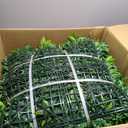 20"x20" (24 Pieces) Artificial Privacy Boxwood Hedge Panels