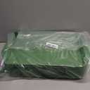 Plastic Fast Food Tray,16.7 by 11.8-Inch,Set of 12 (Green)