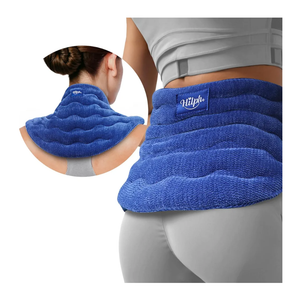 Hilph Heating Pad for Back Microwavable, Extra Large Microwave Heated Pack with Moist Heat for Lower Back Pain Relief, Menstrual Cramps, Waist, Stomach, Neck, Shoulder, Lumbar, Unscented Wearable