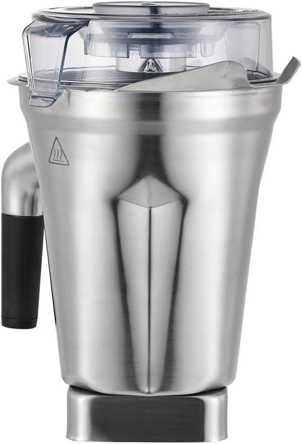 64oz Stainless Steel Container for Blender Pitchers, Compatible with 5200 A3500 750 X5 E320 Stainless Steel Containers. BPA-Free, Durable