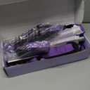 Pilates Bar Kit with Resistance Bands, Pilates Workout Equipment for Legs, Hip, Waist, Arm, Squats Exercise Equipment for Home Workouts, Adjustable 3-Section Pilates Bar Kit for Women & Men (Purple)